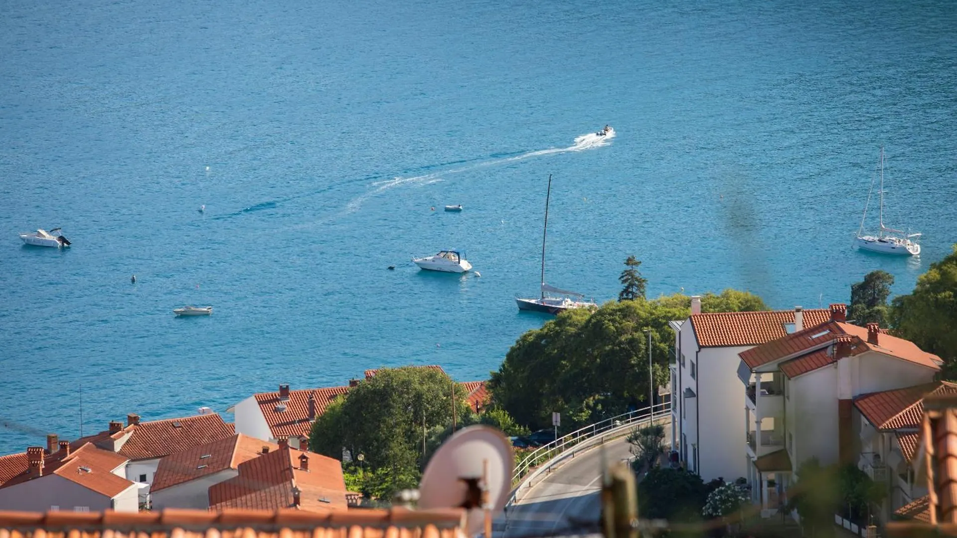 Sea View Studio Apartment Rabac Croácia
